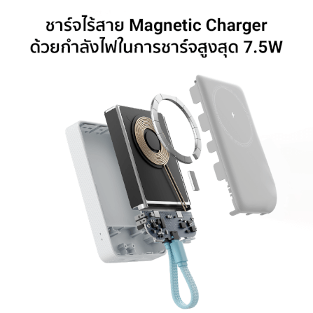 แบตเตอร์รี่สำรอง CUKTECH AURA WPB100L สีดำ 10000 MAH (รองรับเทคโนโลยีชาร์จไร้สาย)_10